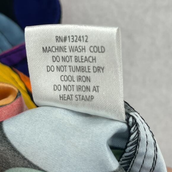 LOUDMOUTH Shorts 30 Disco Balls Swim Trunk Boardshort Drawstring Black - Picture 10 of 14